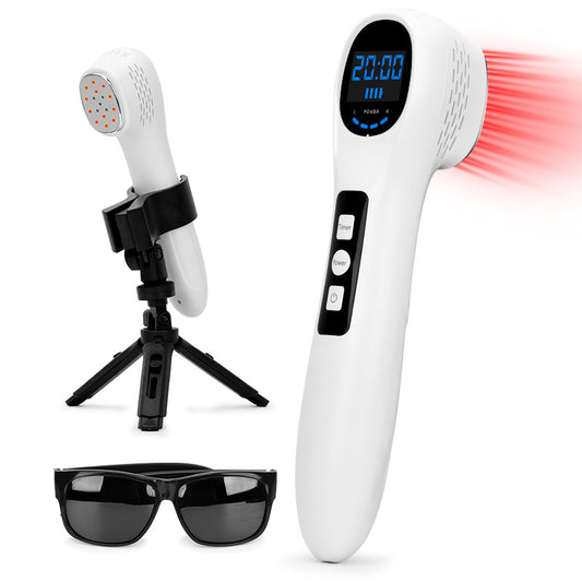 Handheld Portable Red Light Instrument Auxiliary Infrared Physiotherapy Instrument 12 650nm5 808nm Physiotherapy Lamps