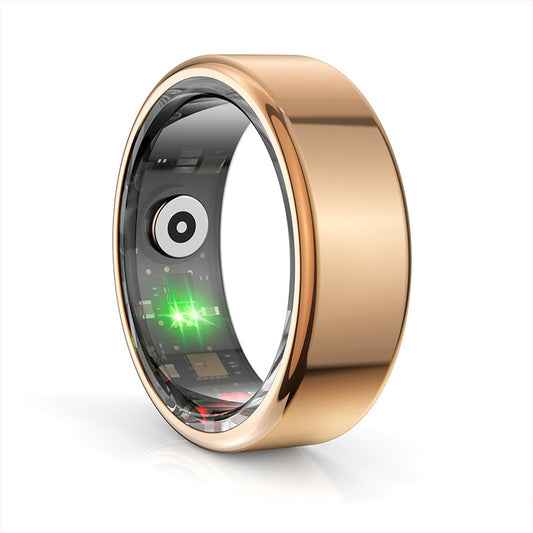 Smart Ring Black Technology Bluetooth Smart Ring Blood Glucose Monitoring Heart Rate Blood Pressure Health Sleep Bluetooth Ring